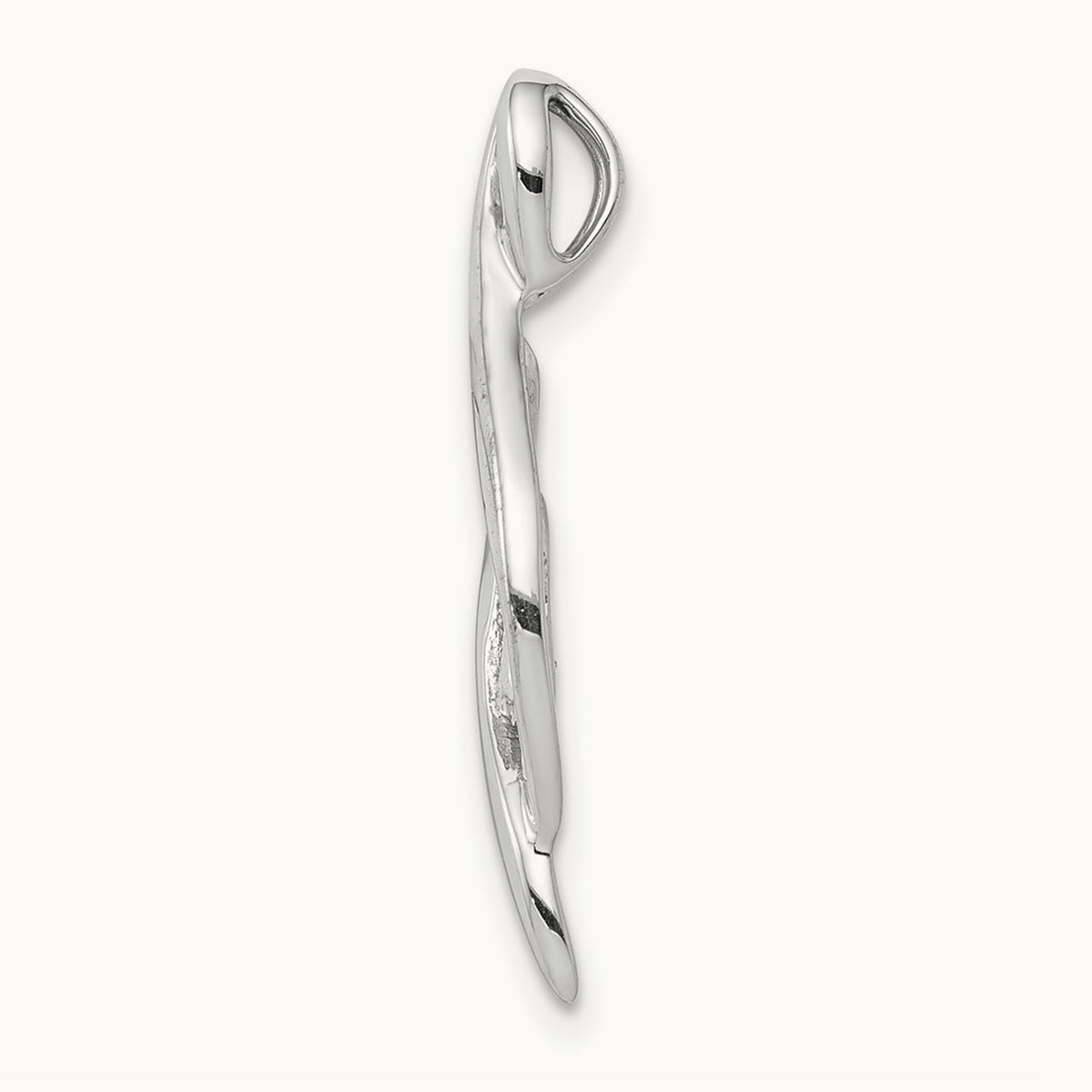 1/20ct. Diamond Slide Pendant, 14K White Gold