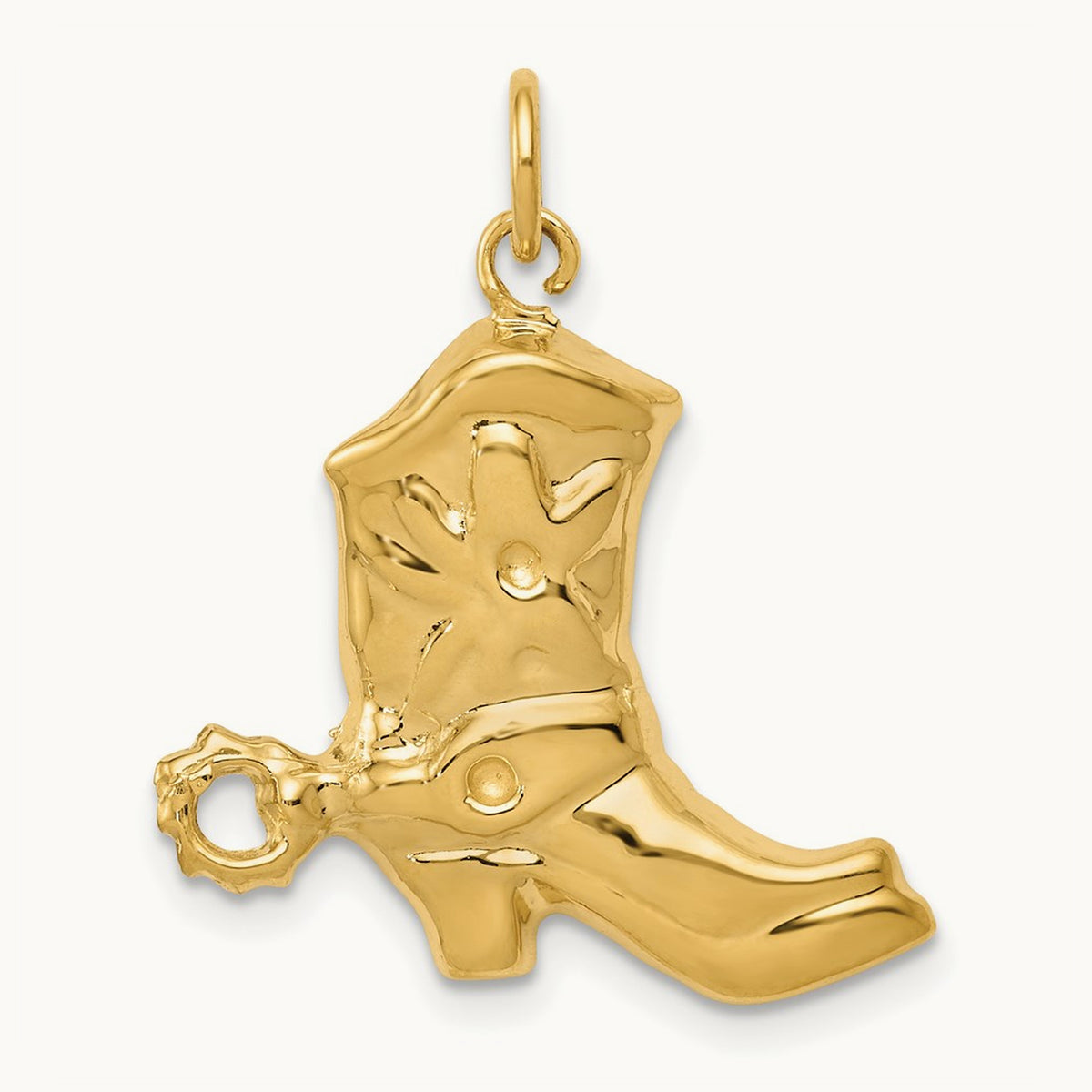 Boot Charm, 14K