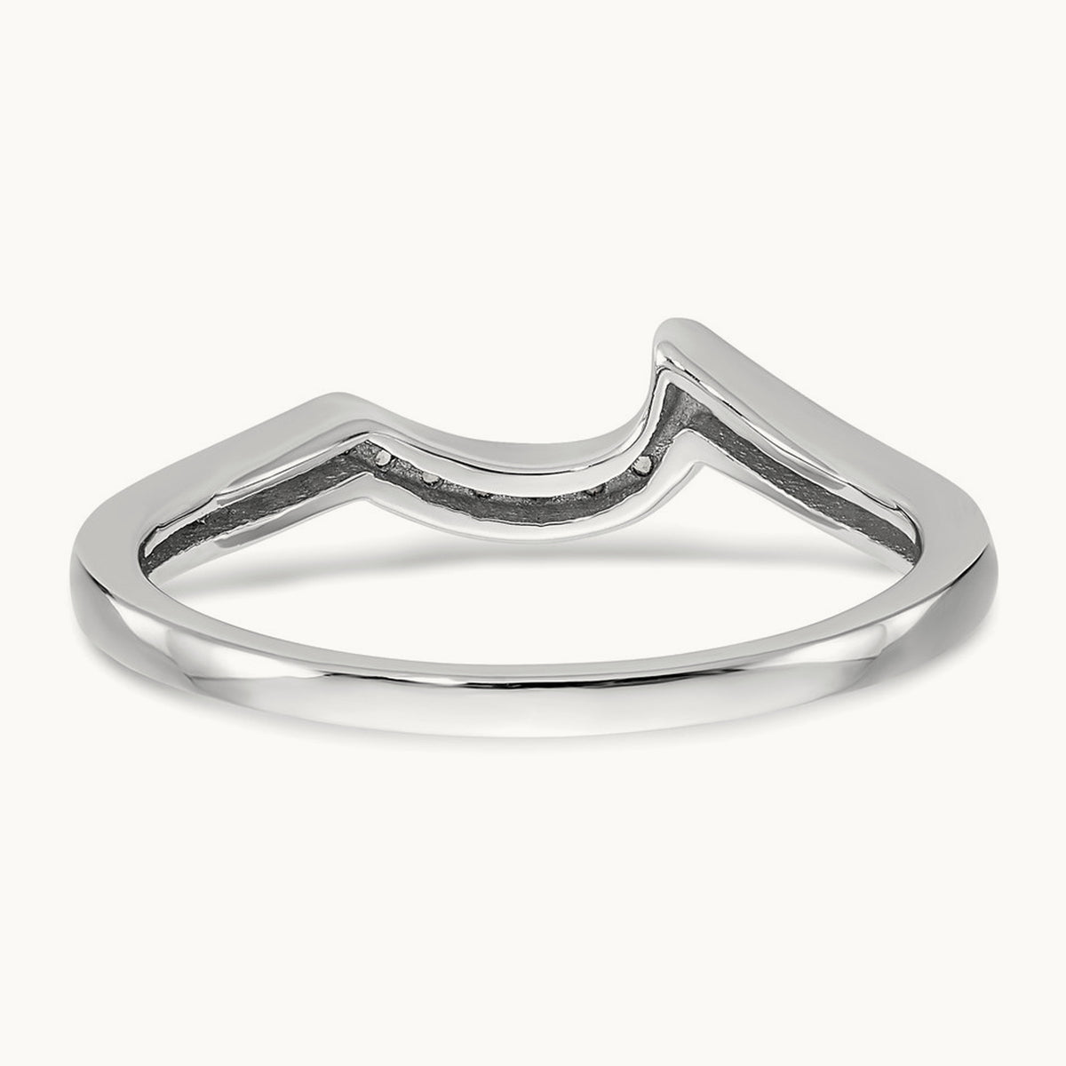 Diamond Wedding Band, 14K White Gold