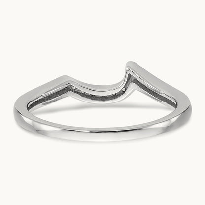 Diamond Wedding Band, 14K White Gold