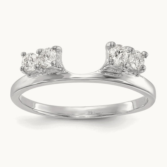 Diamond Wrap, 14K White Gold