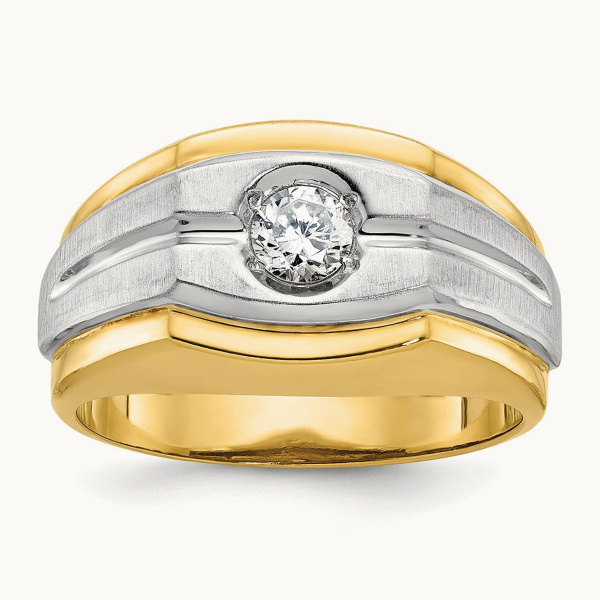 Men's Ring, 0.25 ct tw Lab-Grown Diamond