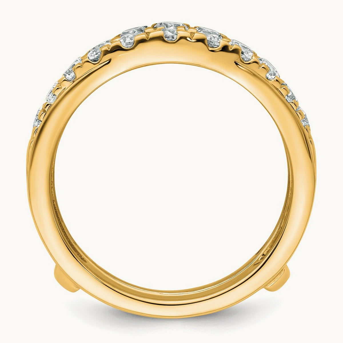 Ring Guard, 1.25 ct tw Lab-Grown Diamond — 14K Yellow Gold