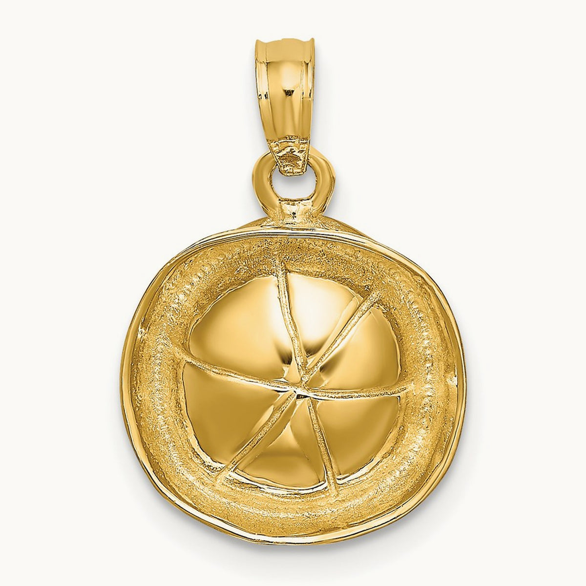 3D Sailor Hat Charm, 14K