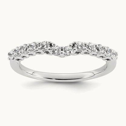 Wedding Band, 0.50 ct tw Lab-Grown Diamond