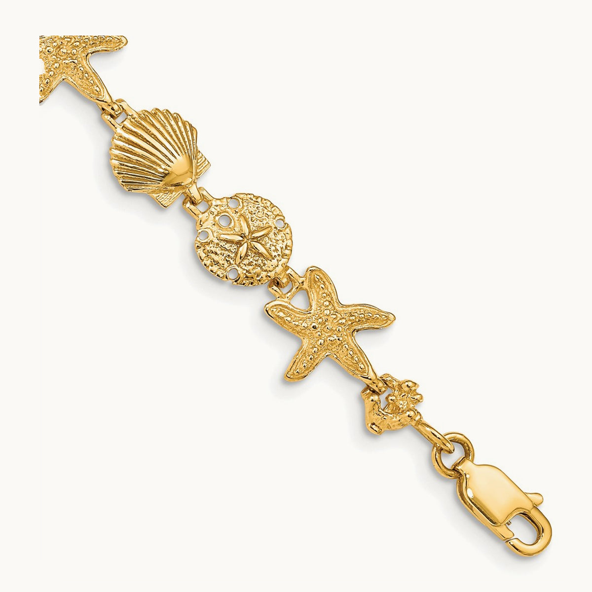 Seashell Theme Bracelet — 7.5mm