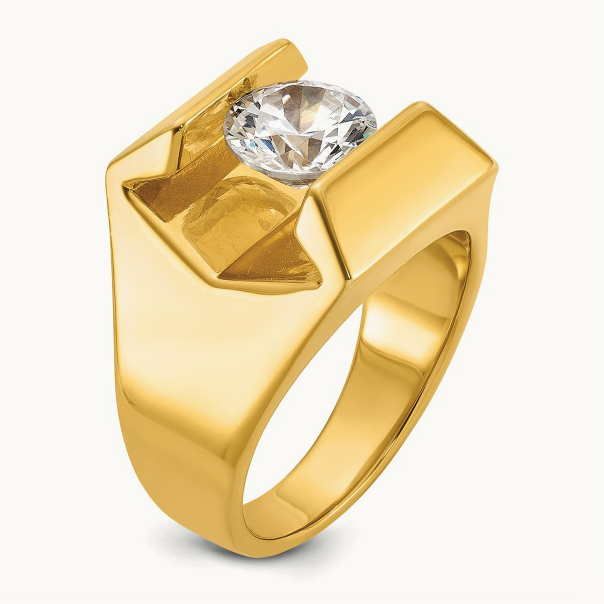 Men's Ring, 2.50 ct tw Lab-Grown Diamond