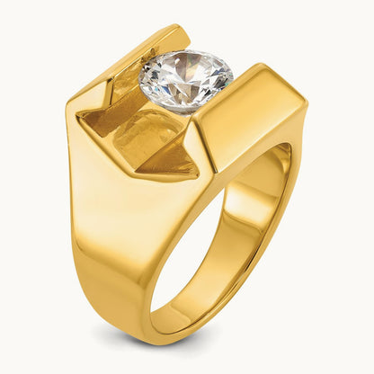 Men's Ring, 2.50 ct tw Lab-Grown Diamond