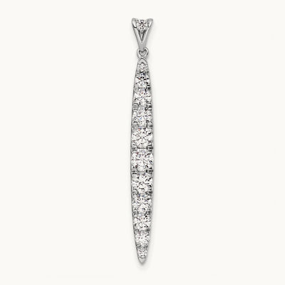Fashion Bar Pendant, 1.00 ct tw Lab-Grown Diamond