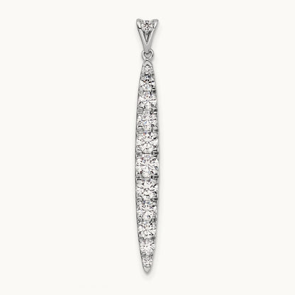 Fashion Bar Pendant, 1.00 ct tw Lab-Grown Diamond