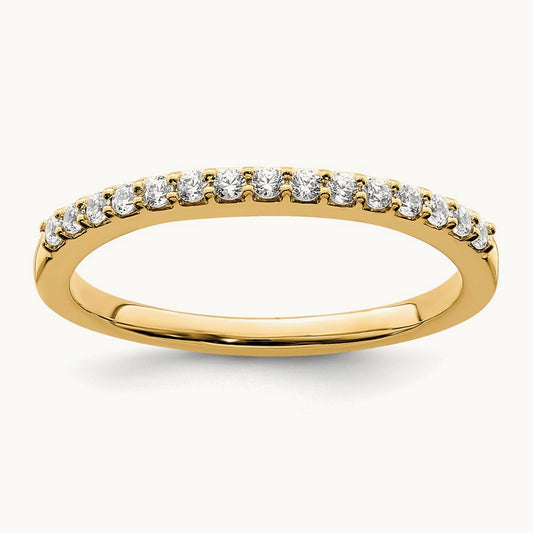 Matching Diamond Wedding Band, 14K