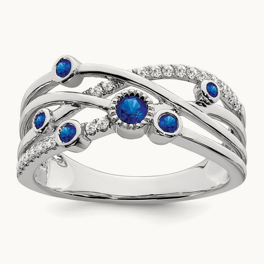 Sapphire and Diamond Ring — photo set