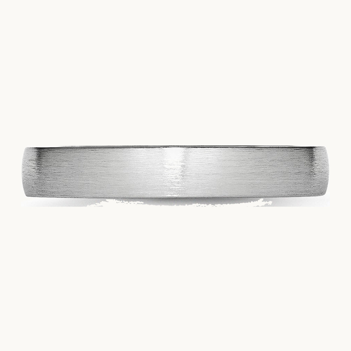 Cobalt Satin Half Round Band — 4mm