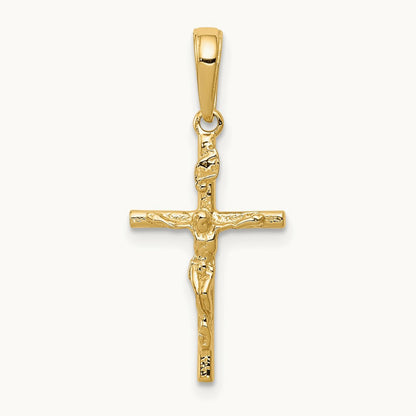 INRI Hollow Crucifix Pendant — photo set