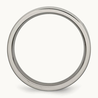 Polished Flat Band — 5mm