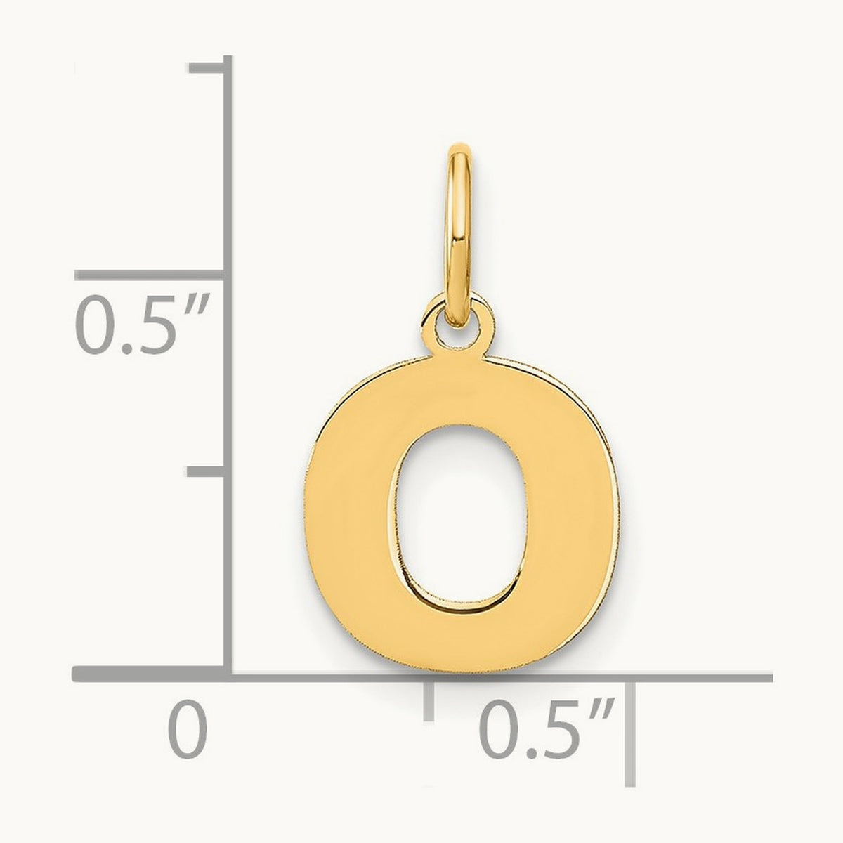 Initial Pendant — O