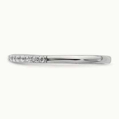 Diamond Band, 14K White Gold