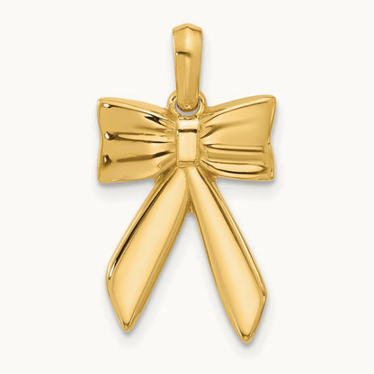 Fancy Full Hair Bow, 14K