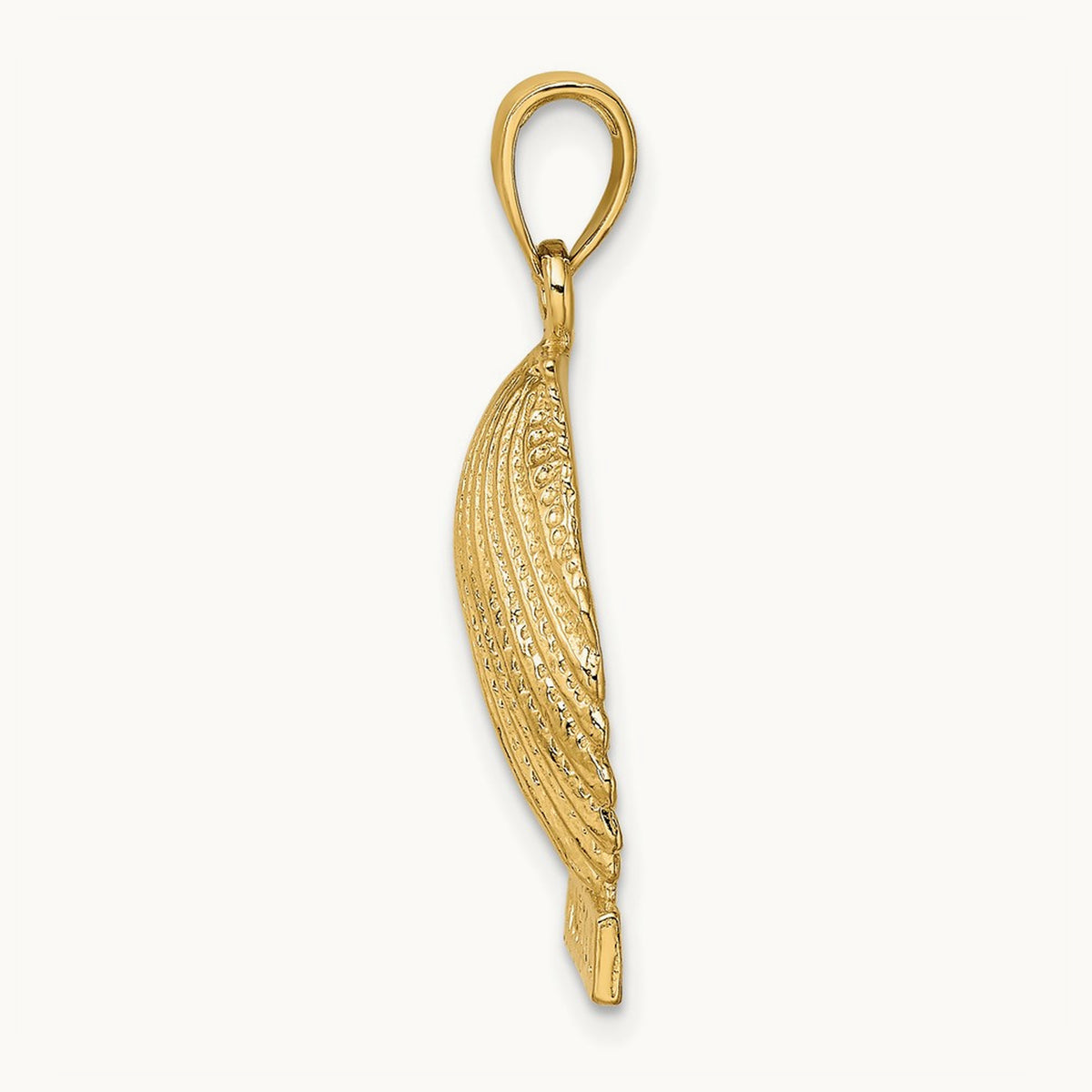 MARCO IS. Scallop Shell Charm, 14K