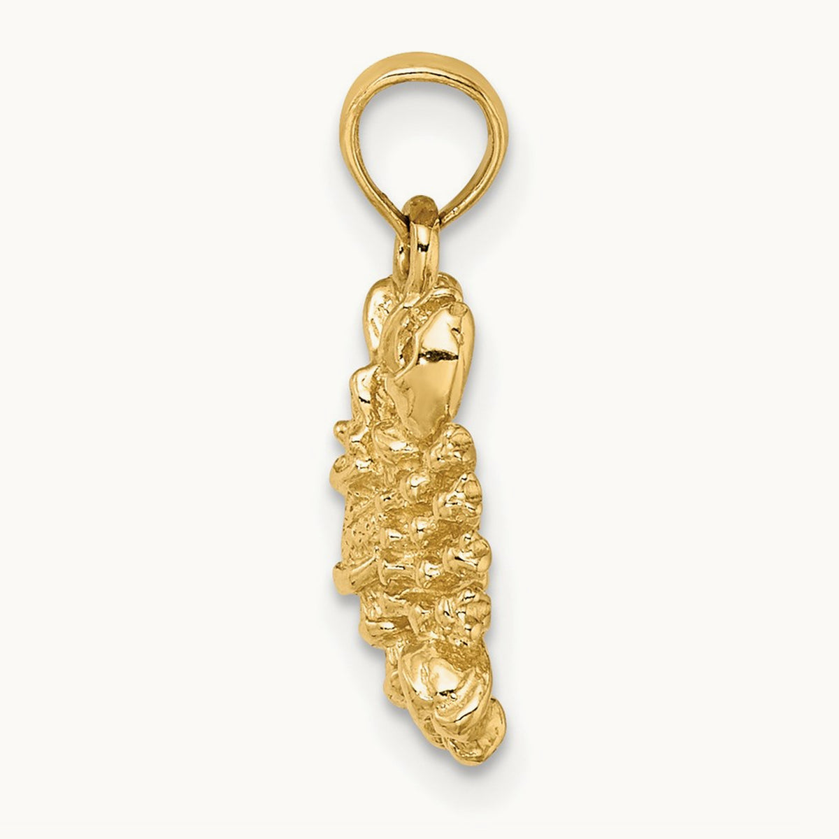 3-D Scorpio Zodiac Charm, 14K