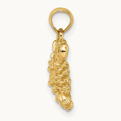 3-D Scorpio Zodiac Charm, 14K