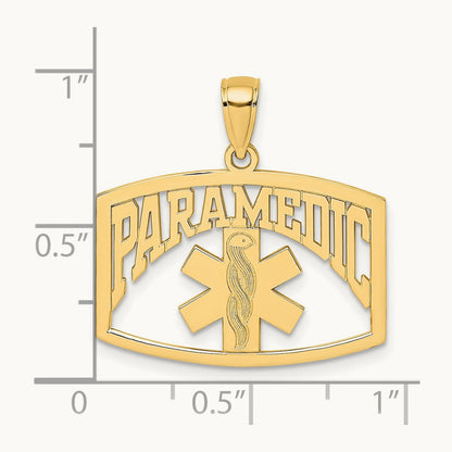 PARAMEDIC Charm — 14K Yellow Gold