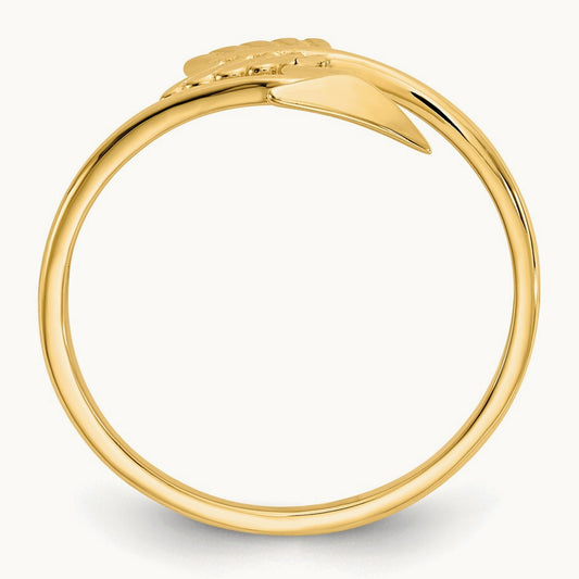 Polished Arrow Ring, 14K