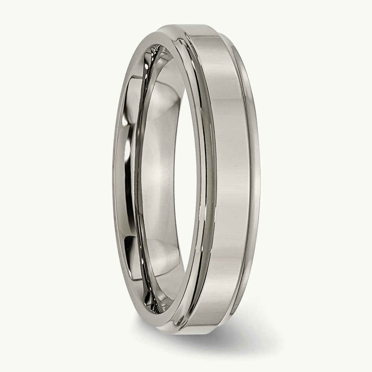 Polished Ridged Edge Band — photo set (3)