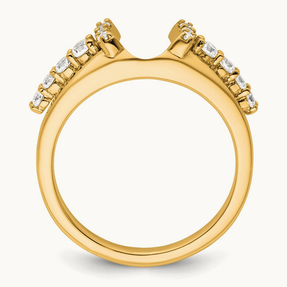 Complete Diamond Wrap Ring, 14K