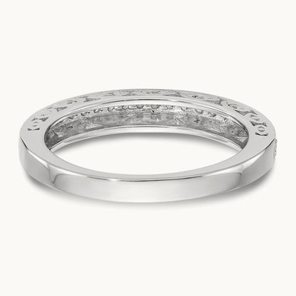 Diamond Band, 14K White Gold