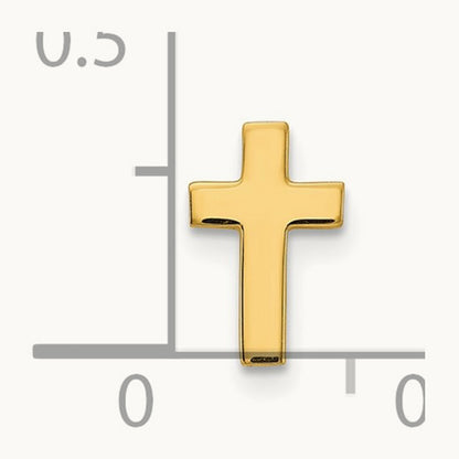 Cross Tie Tac — 10mm