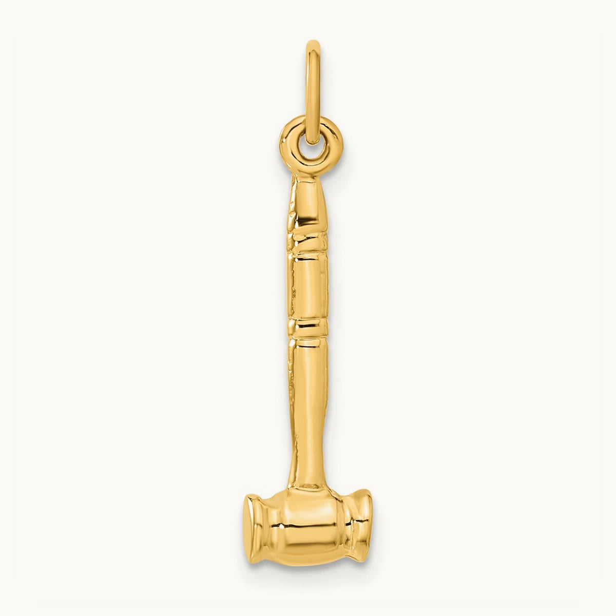 3-D Gavel Charm — 29mm