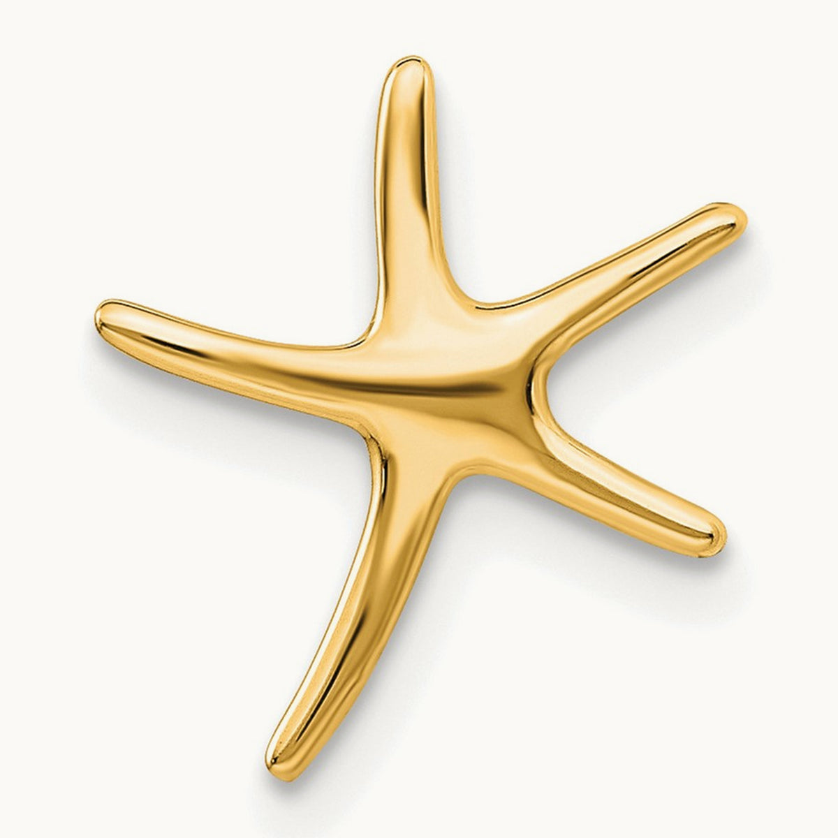 Single 14k Starfish Post Earring