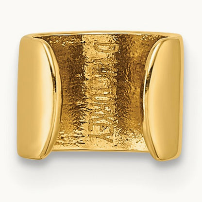 Polished Single Ear Cuff, 14K