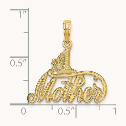 #1 MOTHER Charm, 14K