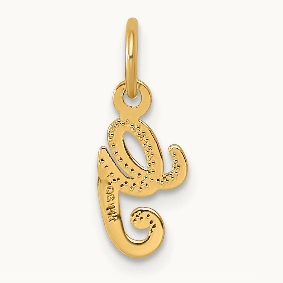 Script Initial Charm — G