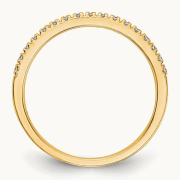 Diamond Wedding Band, 10K