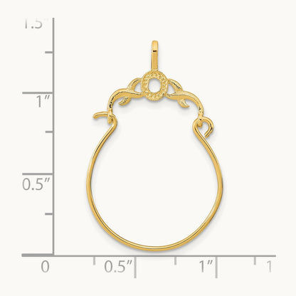 Charm Holder, 14K