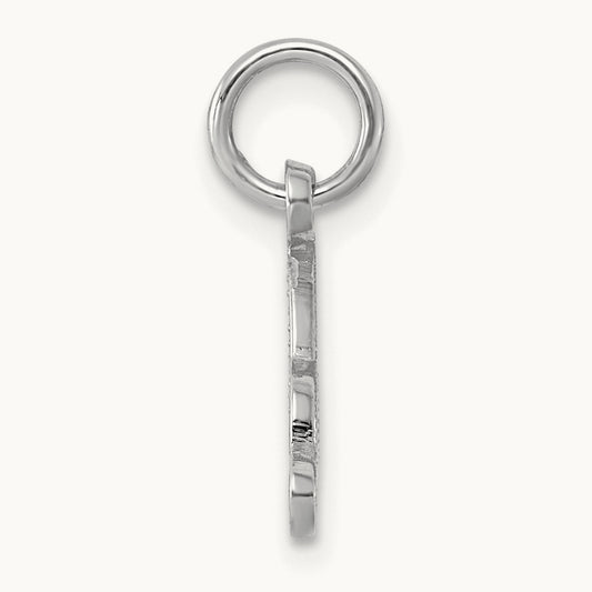 Casted Script Initial Charm — A