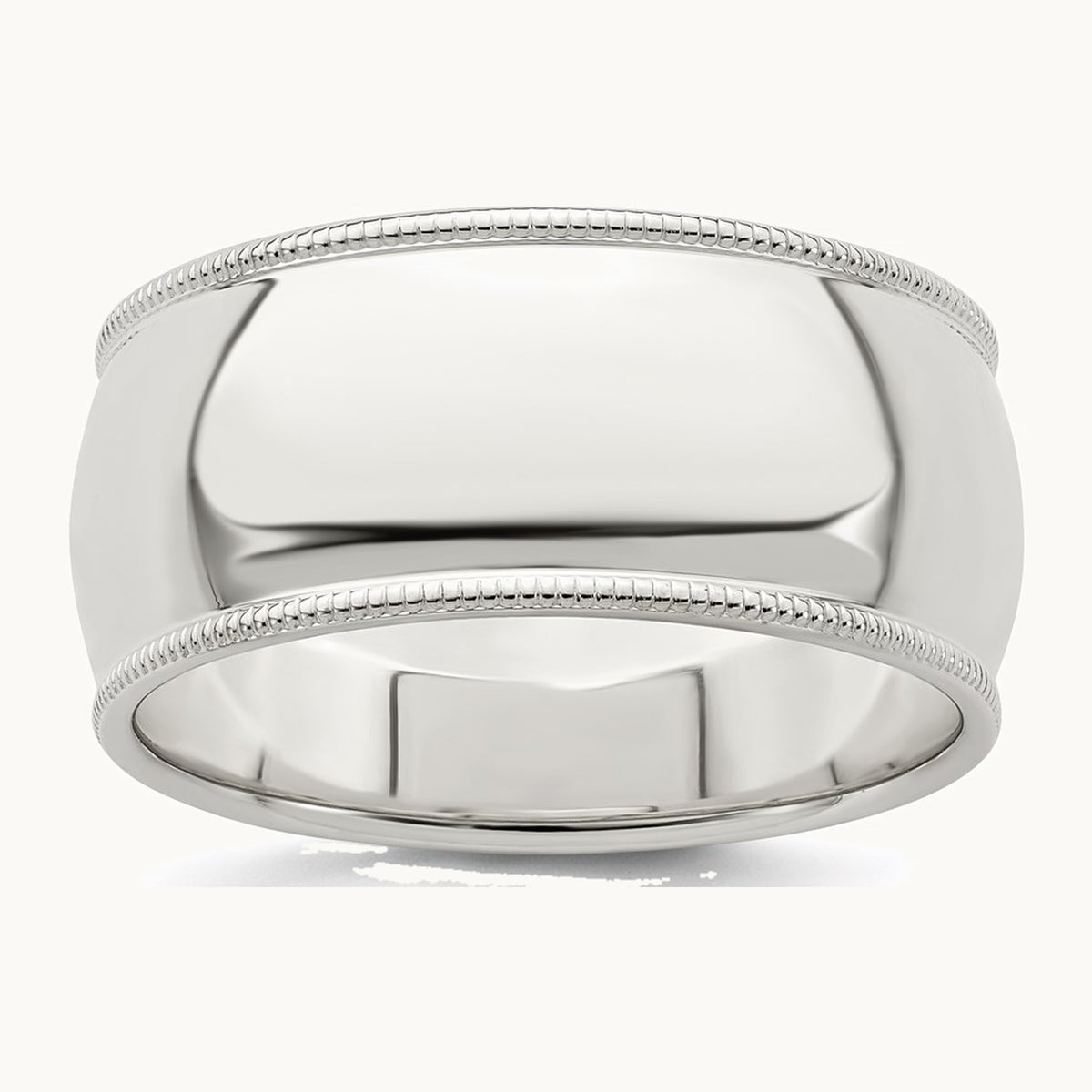 Half Round Milgrain Band — photo set