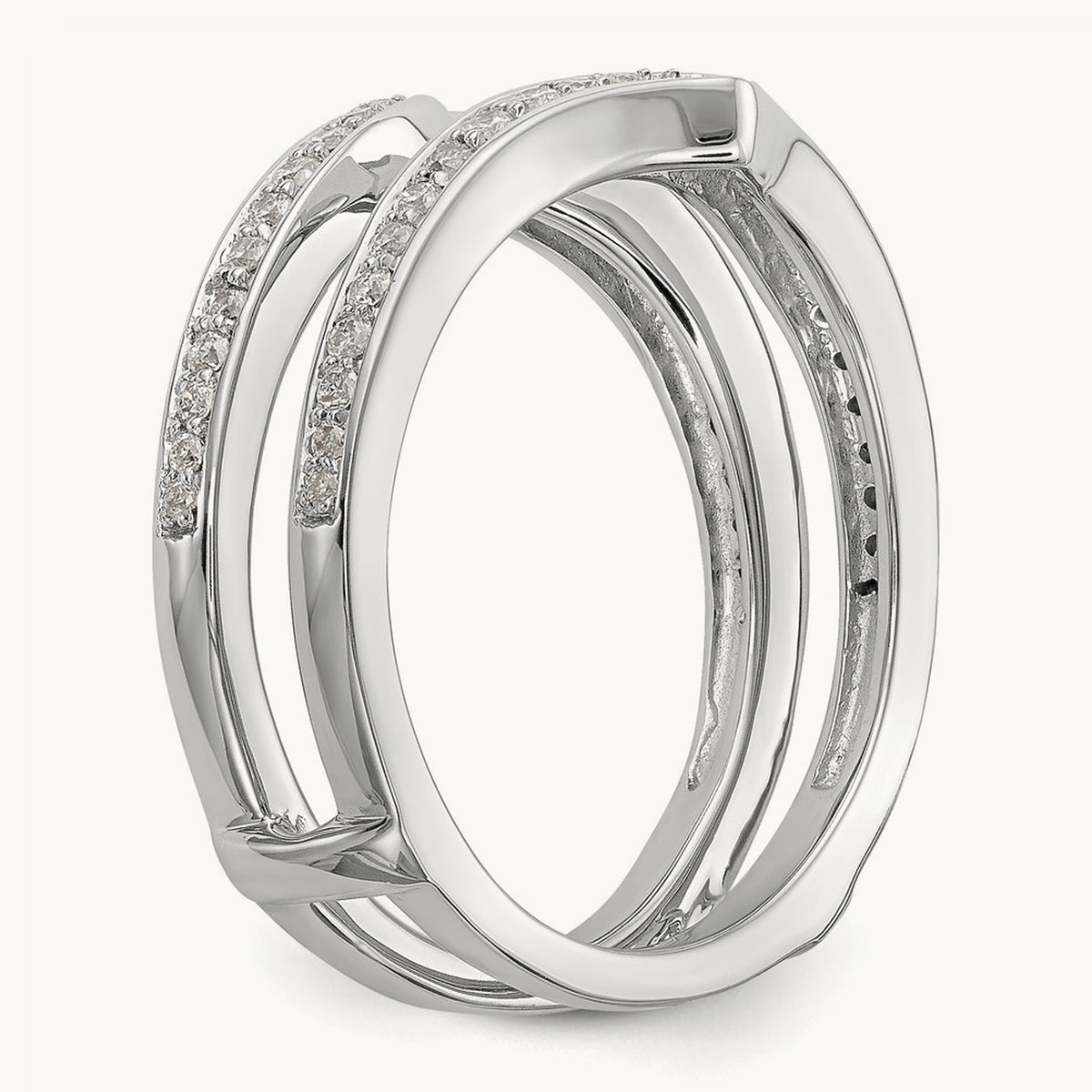 Diamond Guard, 14K White Gold