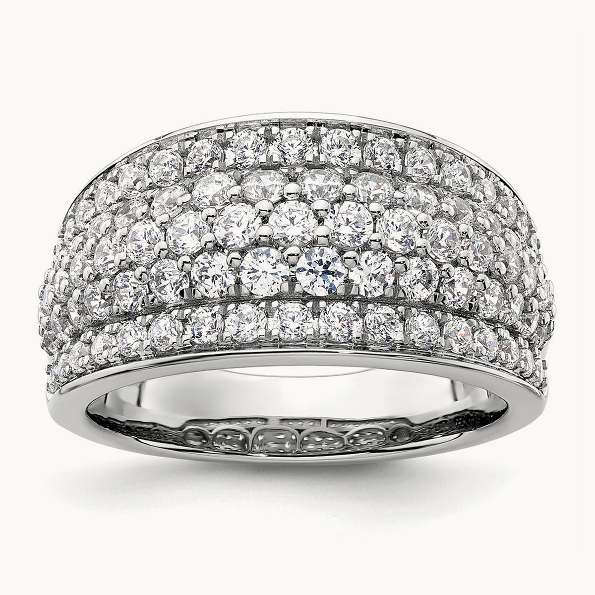 Layered Band, 1.75 ct tw Lab-Grown Diamond