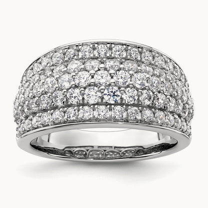 Layered Band, 1.75 ct tw Lab-Grown Diamond
