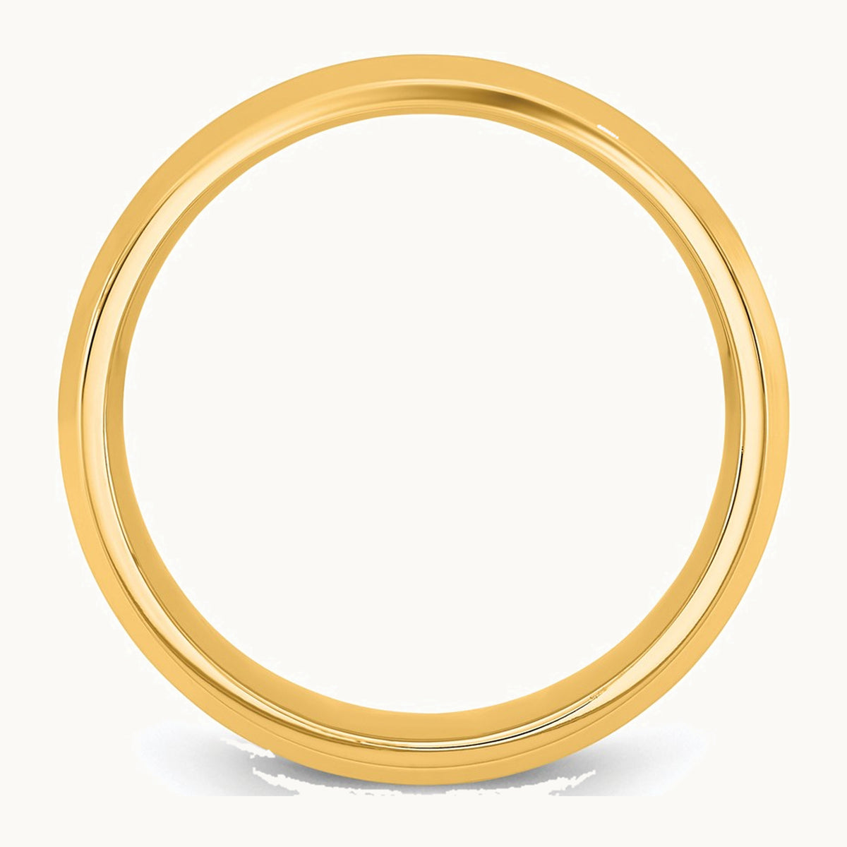 10KY 6.5mm Bevel Edge Comfort Fit Band