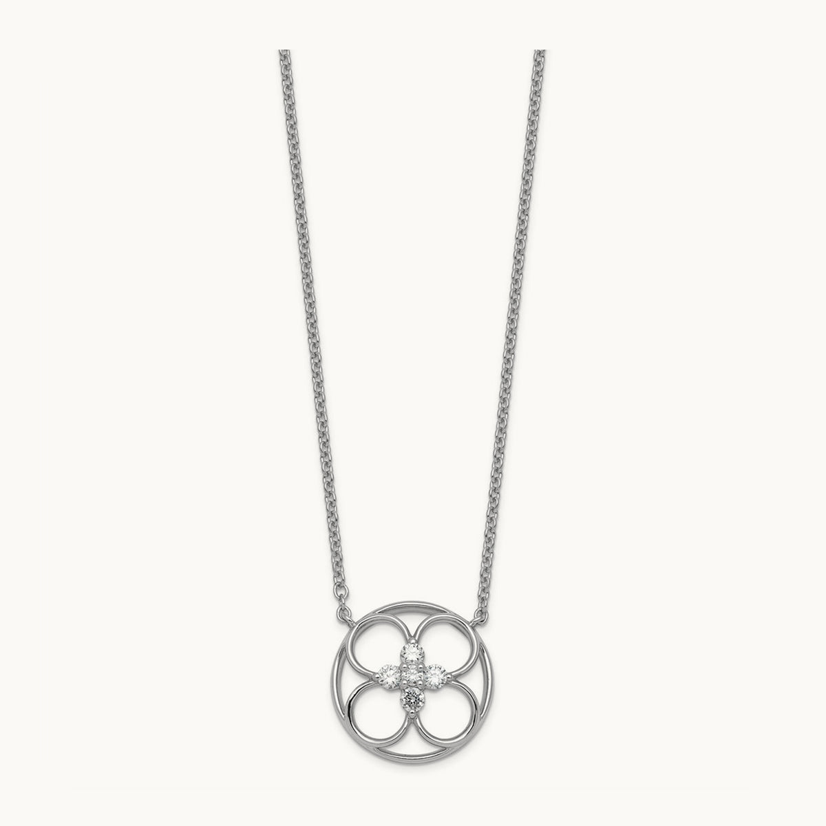 Fashion Necklace, 0.25-0.75 ct tw Lab-Grown Diamond