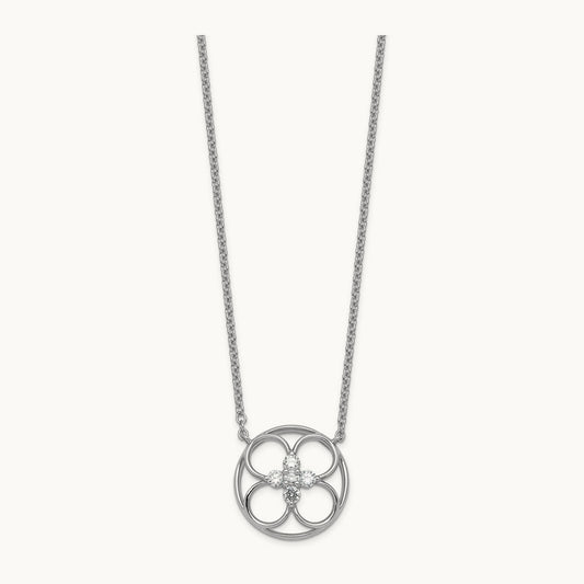 Fashion Necklace, 0.25-0.75 ct tw Lab-Grown Diamond