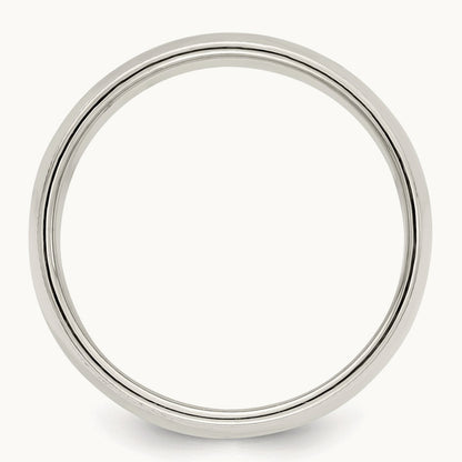 Half Round Milgrain Band — photo set (2)