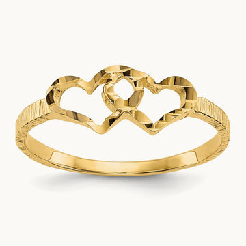 Children's Heart Ring, 14K