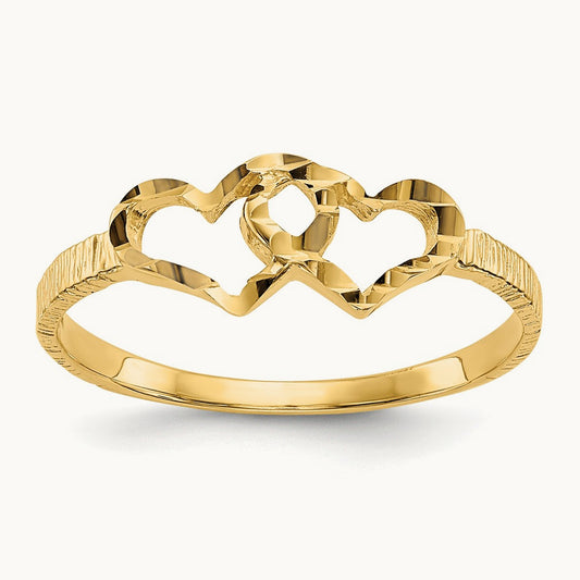 Children's Heart Ring, 14K