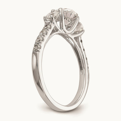3-Stone Engagement Ring Mounting